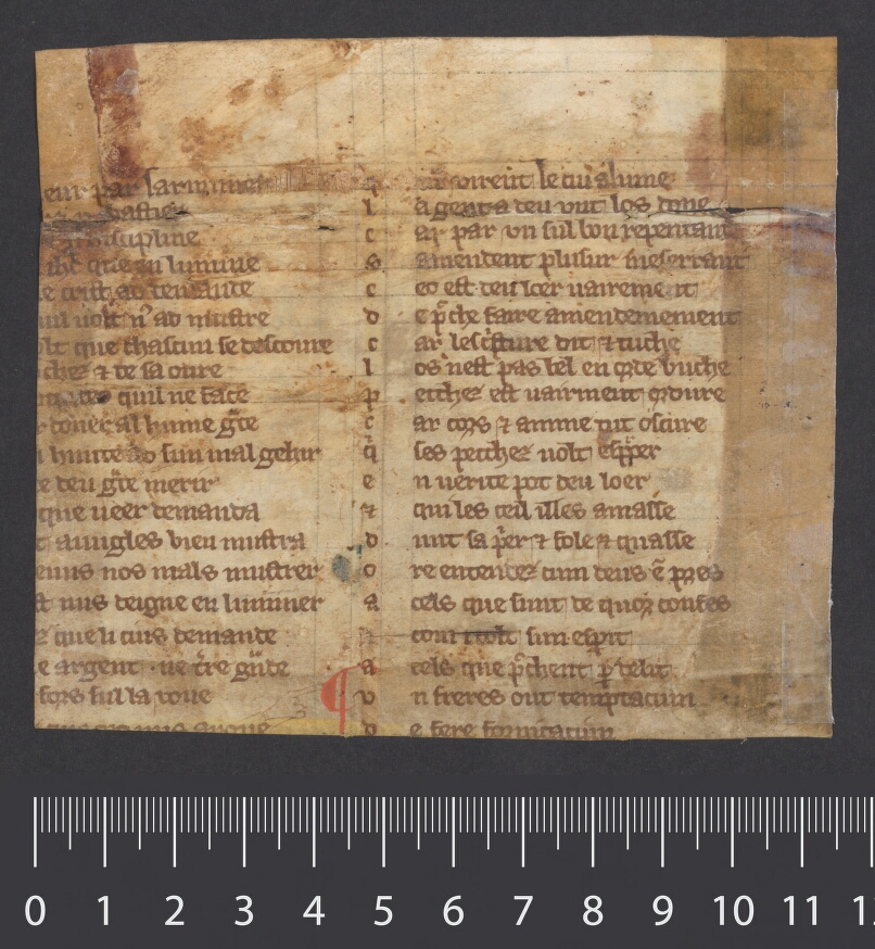 fragment A recto